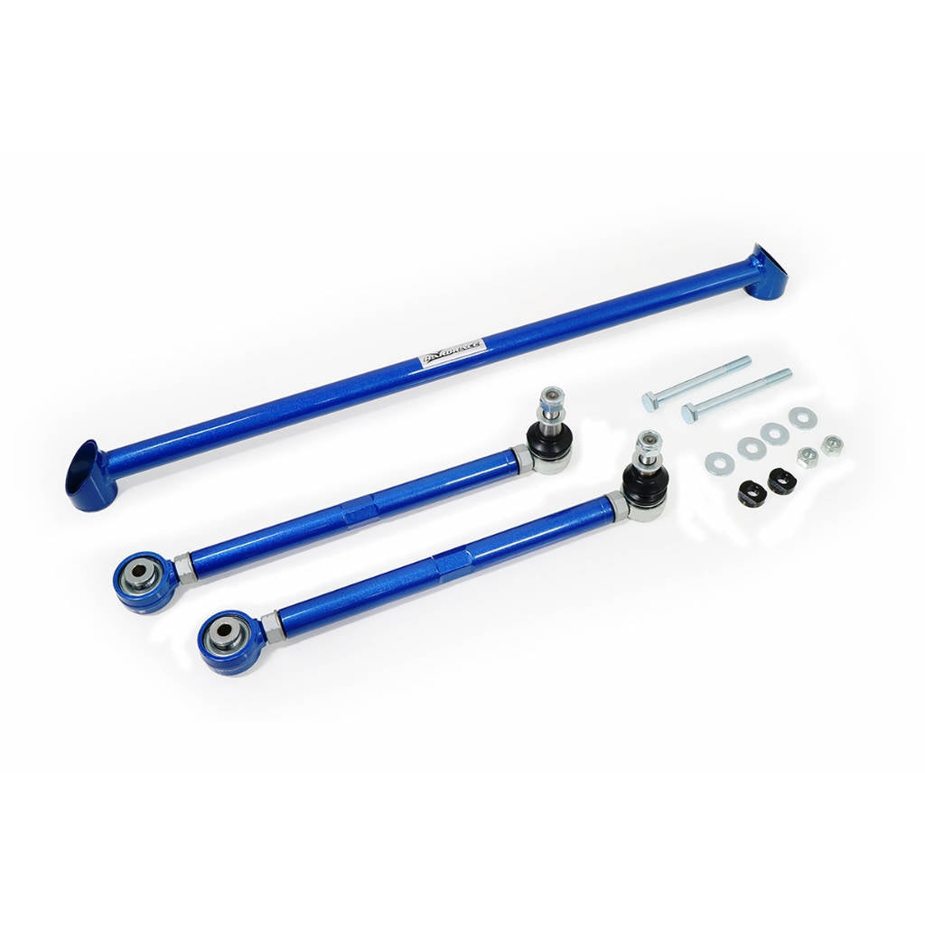 HARDRACE Q0104 REAR TOE KIT + REAR LOWER BRACE (PILLOW BALL) 3 PCS/SET LOTUS ELISE 04-/EXIGE 04-12 Photo-2 