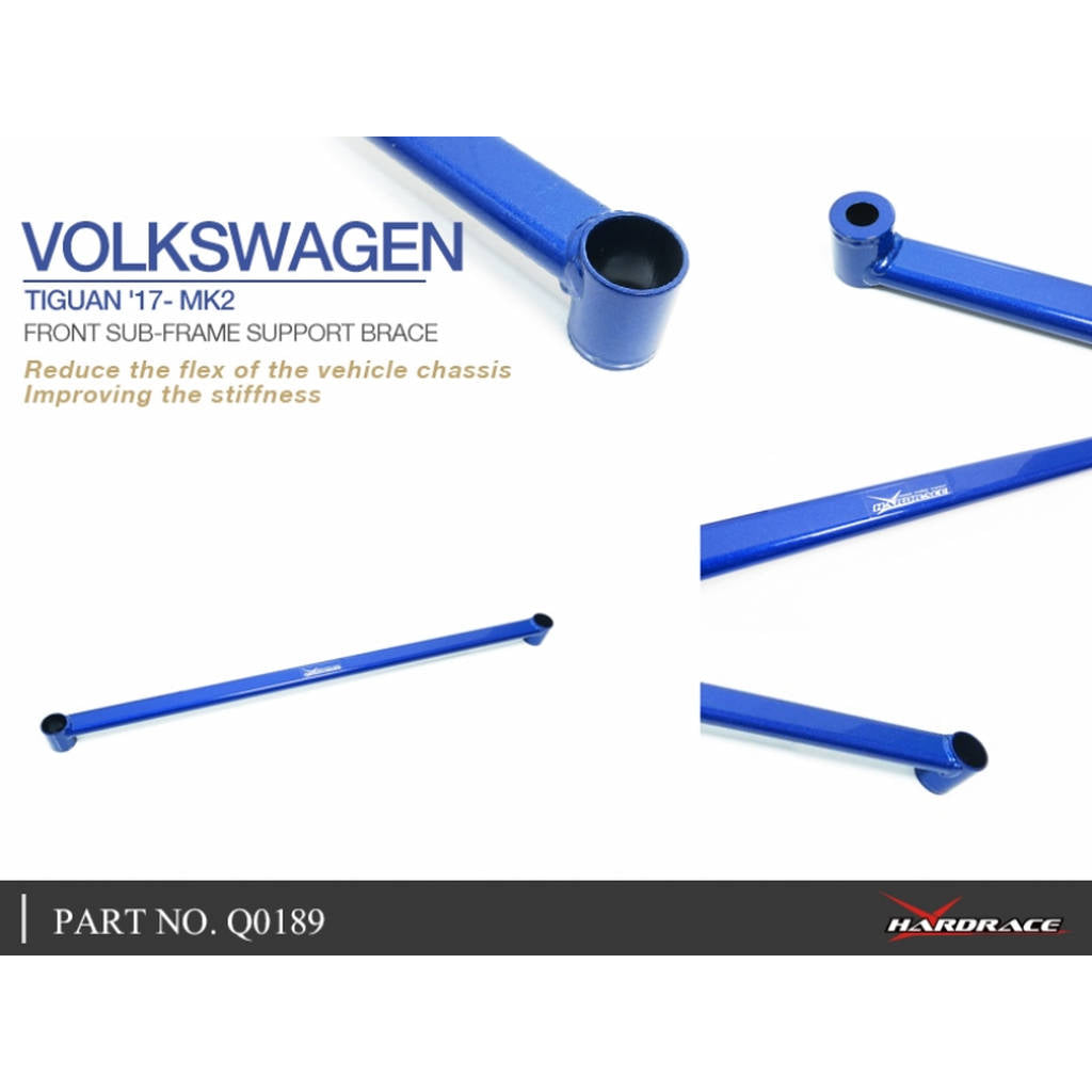 HARDRACE Q0189 FRONT SUB-FRAME SUPPORT BRACE 1 PCS/SET VW TIGUAN 17- MK2 Photo-5 