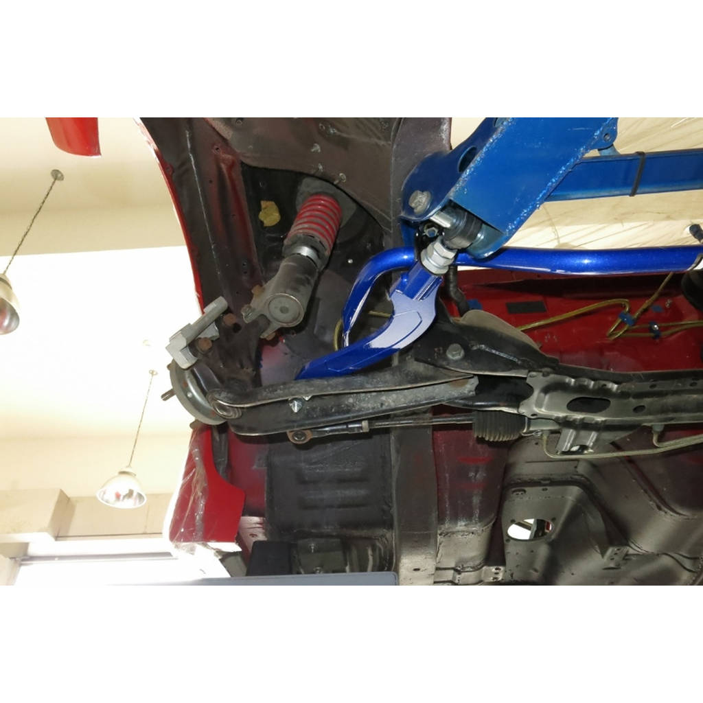 HARDRACE Q0209 FRONT HIGH ANGLE TENSION ROD V3 (PILLOW BALL) 2 PCS/SET NISSAN SILVIA S14/S15 Photo-8 