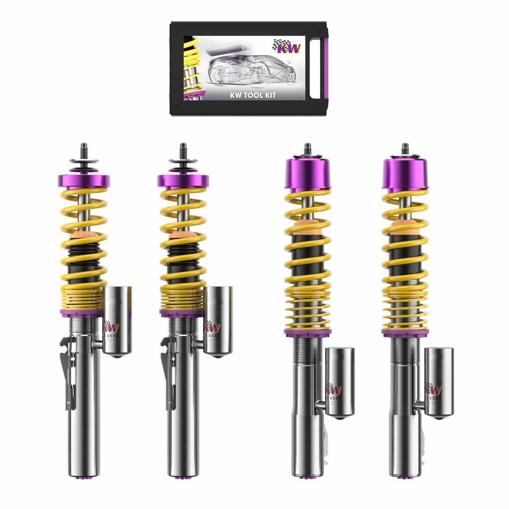 KW 35271032 Coilover Kit INOX V3 PORSCHE Cayman; (987) Photo-0 