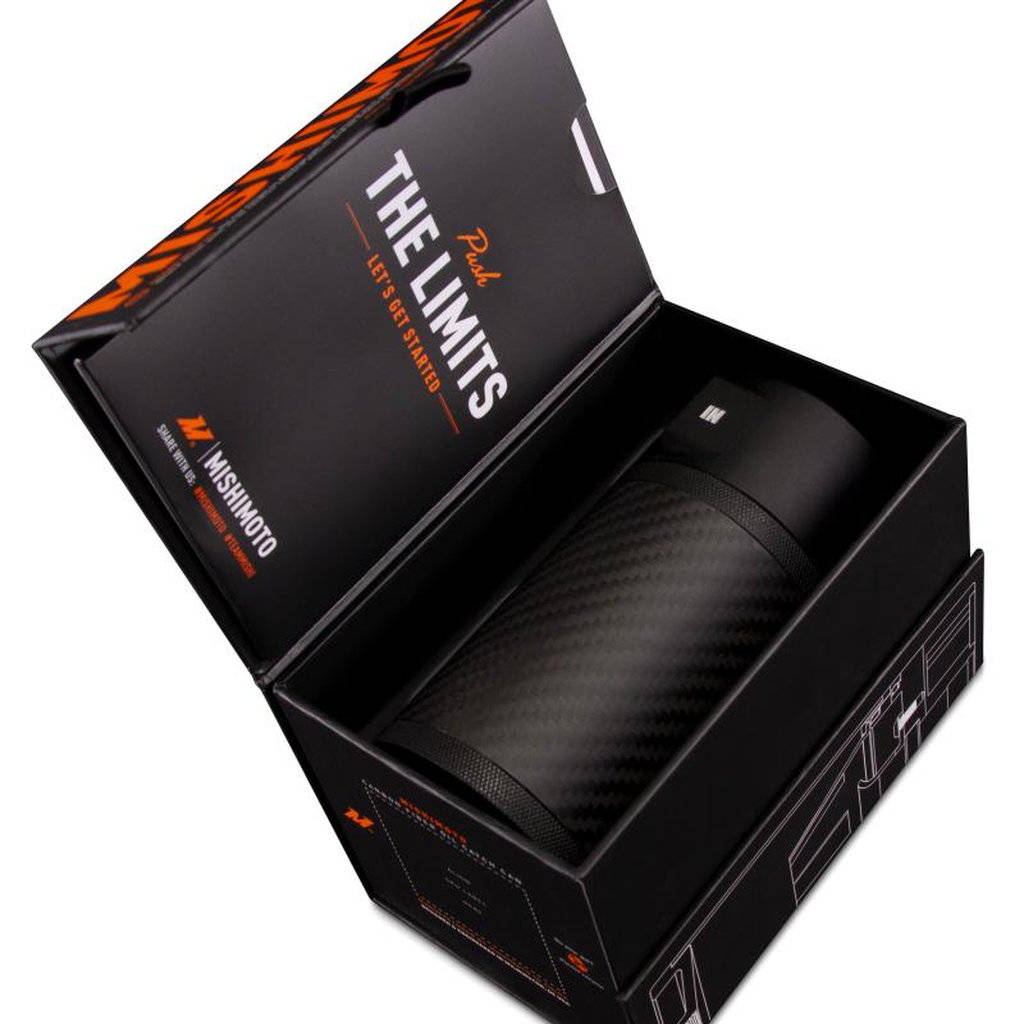 MISHIMOTO MMBCC-CF Carbon Fiber Baffled Oil Catch Can Photo-5 