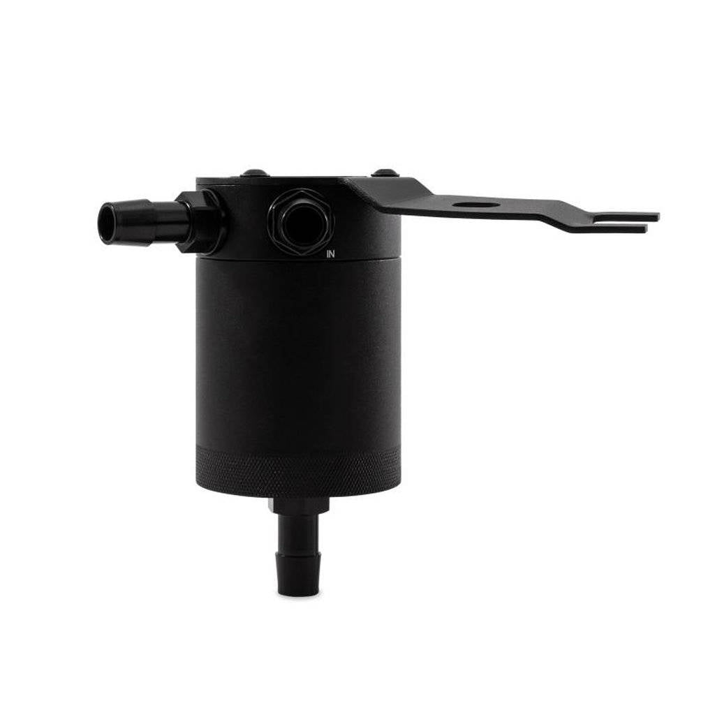 MISHIMOTO MMBCC-MIA-16PBE MAZDA Miata Baffled Oil Catch Can, Black, 2016+ Photo-1 