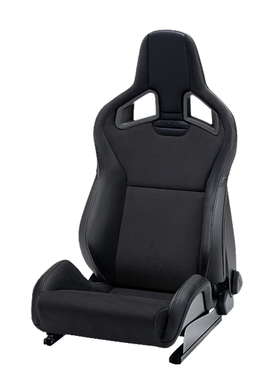 RECARO 411.00.1575 Sportster CS SAB Artificial leather black/Dinamica black left Photo-0 