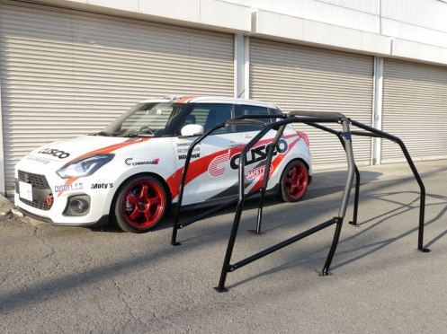 CUSCO 60J 270 A20 Roll cage SAFETY 21 along roof (4 point, 4/5 passenger, escape dash) for SUZUKI Swift Sport (ZC33S) Photo-0 