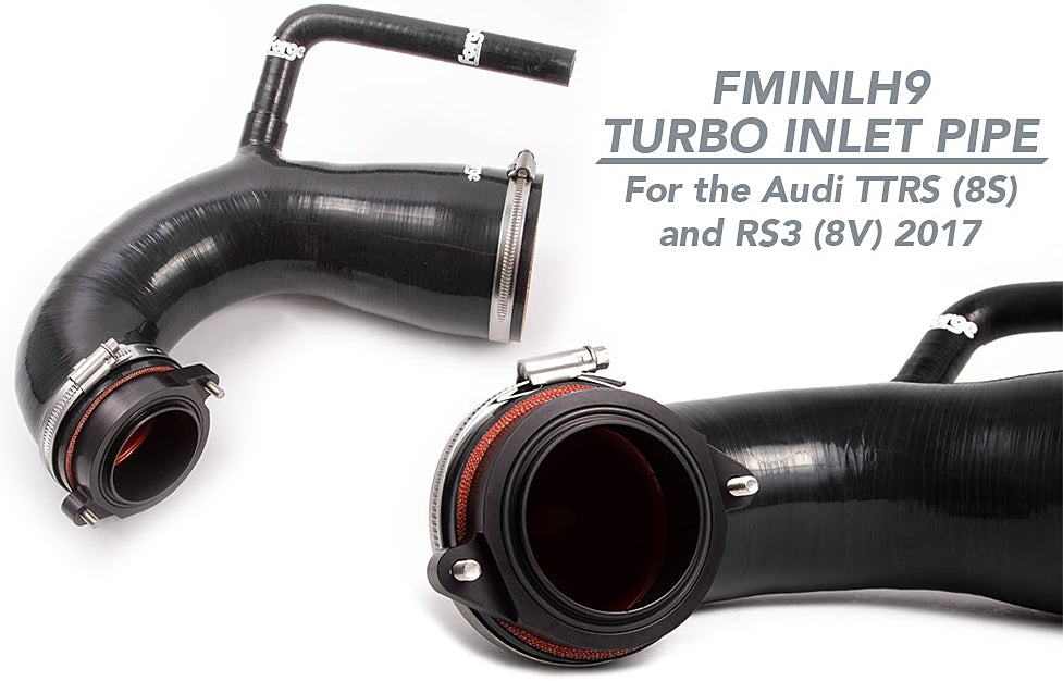 FORGE FMINLH9-TTE700 AUDI HIGH FLOW TURBO INLET PIPE FOR TTE700 HYBRID TURBO Photo-0 