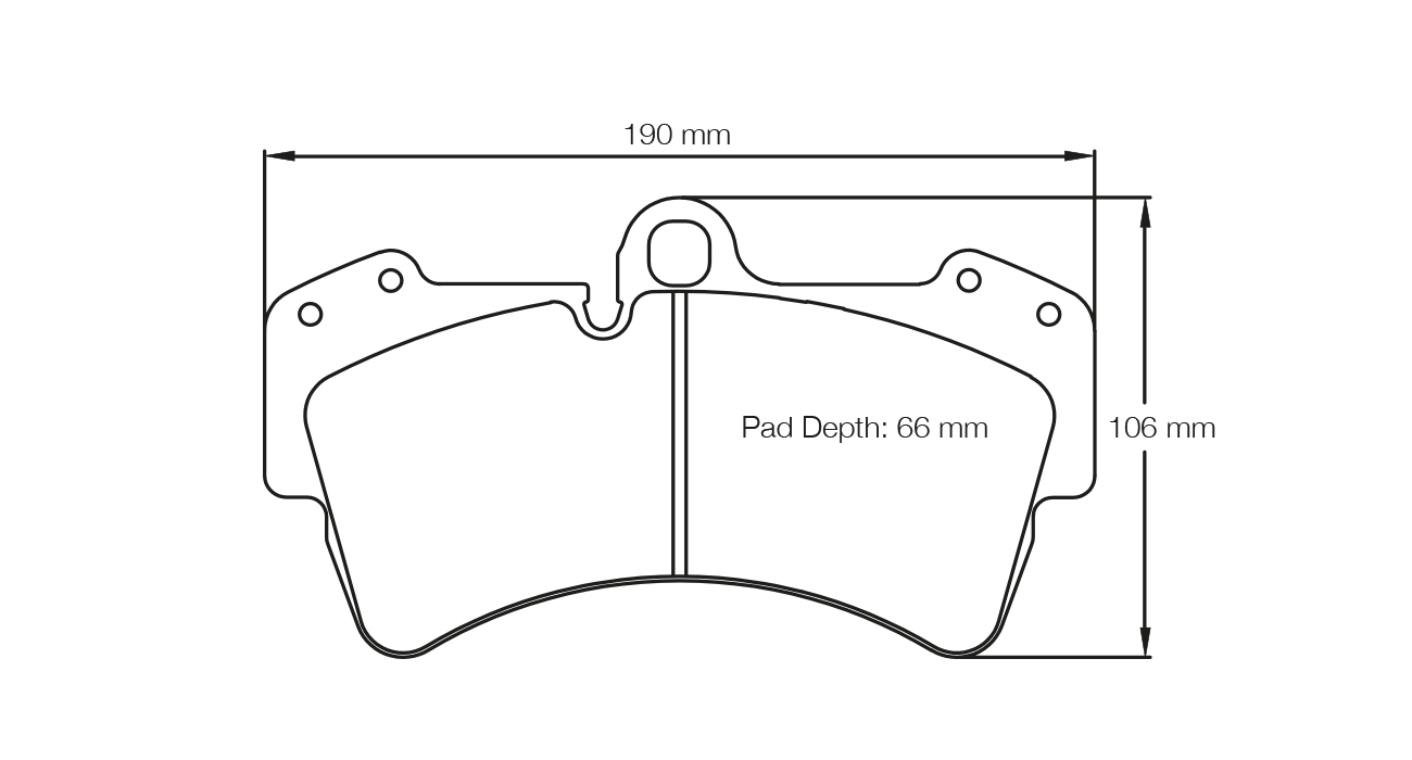 PAGID 2845-RSL29 Front brake pads RSL29 PORSCHE Cayenne 4.5/Turbo (18” Wheel) Photo-0 