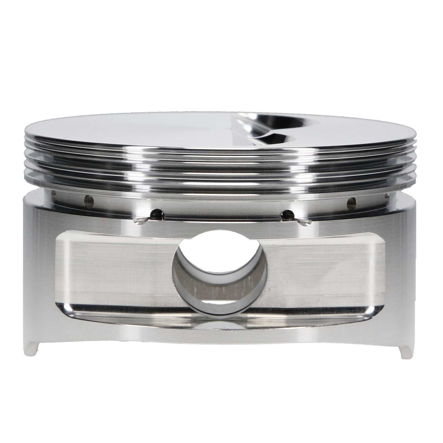 JE 338214R Piston 400 SBC FLAT TOP (Single Piece Set) Photo-3 