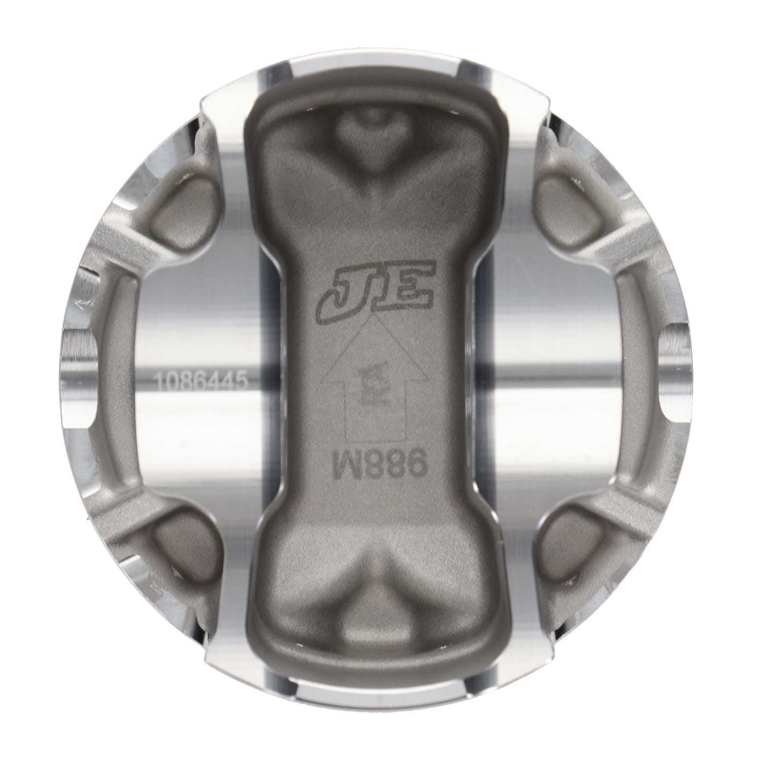 JE 346348R Piston NISSAN VR30DDTT 86MM 10.2:1 (Single Piece Set) Photo-2 