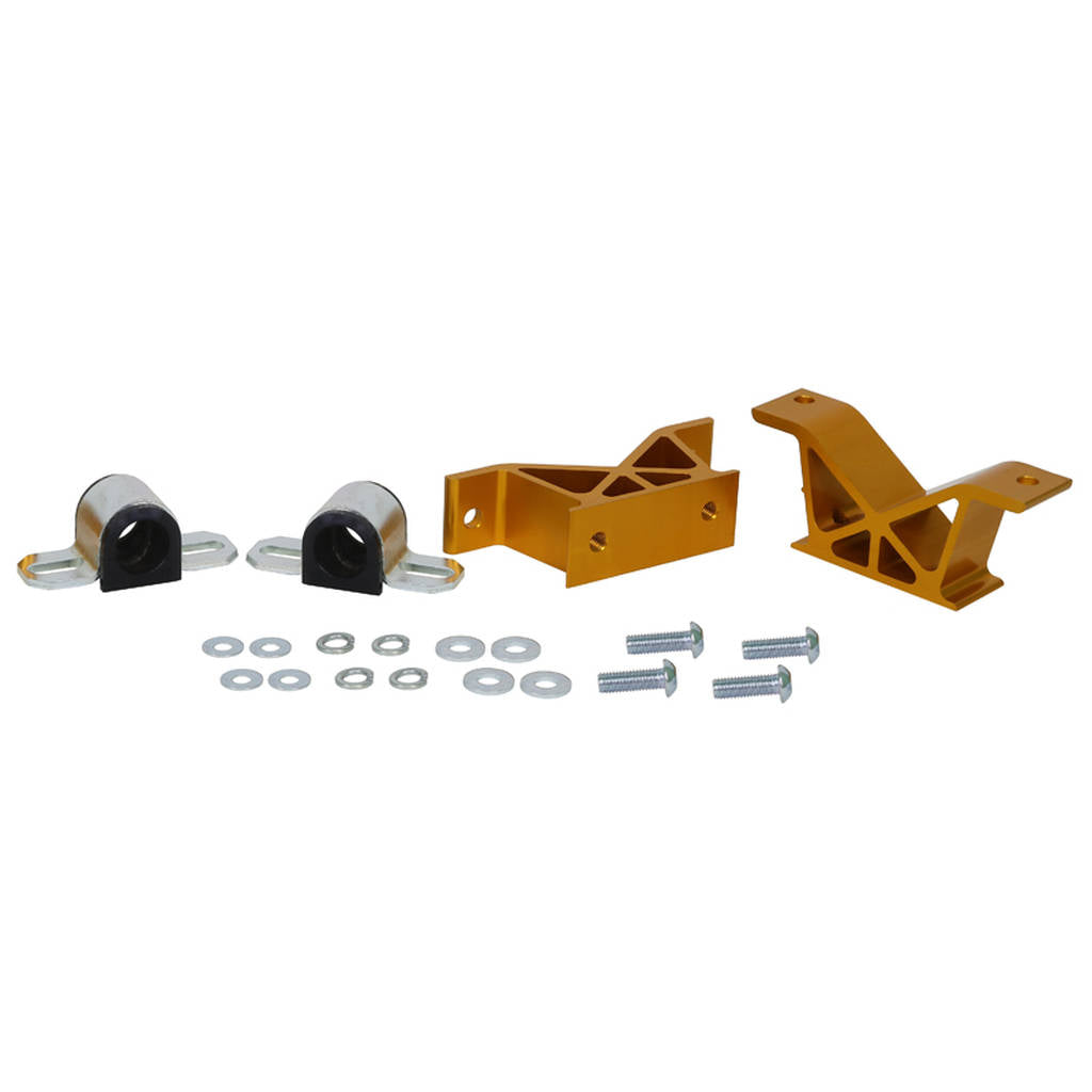 WHITELINE KBR21-24 Heavy Duty Rear Sway Bar Mount Kit - 24mm for Subaru Impreza, Legacy/Outback Photo-0 