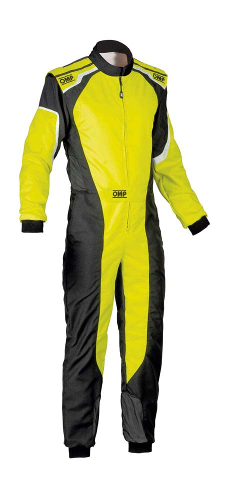 OMP KA0-1727-A01-178-42 (KK0172717842) Suit karting KS-3 my2019, CIK, yellow/black, size 42 Photo-0 