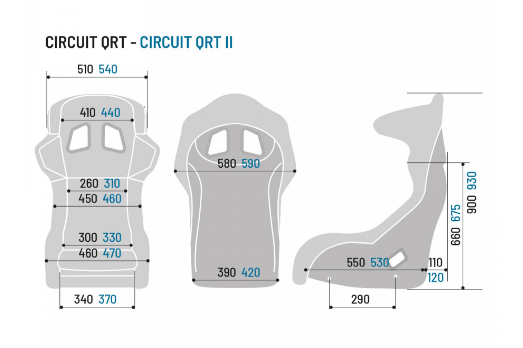 SPARCO 008011RNR Racing seat CIRCUIT II QRT, FIA 8855-1999, black Photo-5 