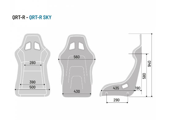 SPARCO 008012RNR Racing seat QRT-R, FIA 8855-1999, black Photo-5 