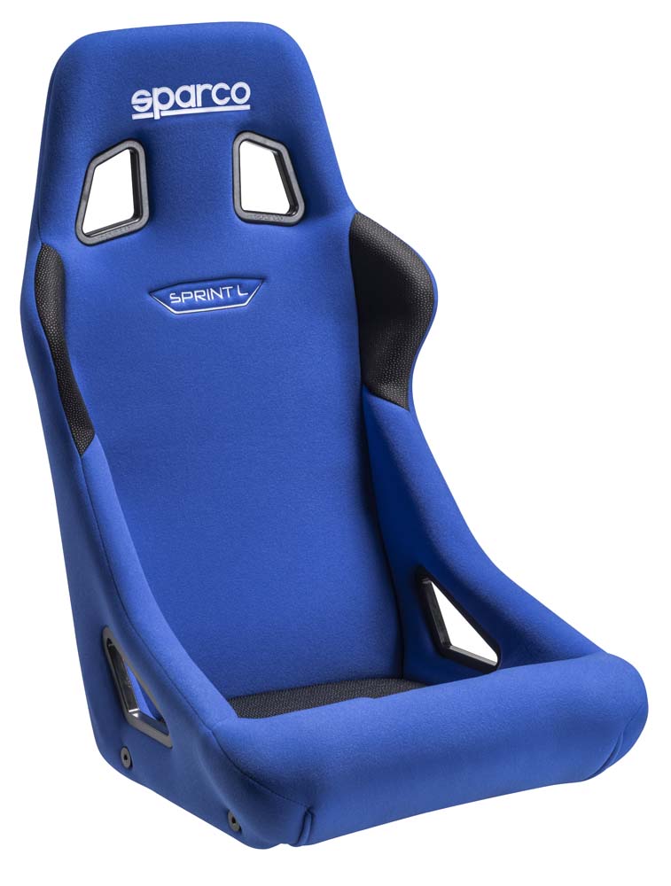 SPARCO 008234LAZ Racing seat SPRINT L, FIA 8855-1999, tubular frame, blue Photo-2 