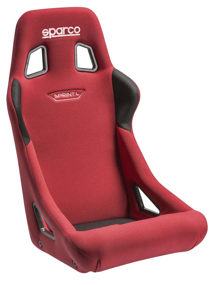 SPARCO 008234LRS Racing seat SPRINT L, FIA 8855-1999, tubular frame, red Photo-2 