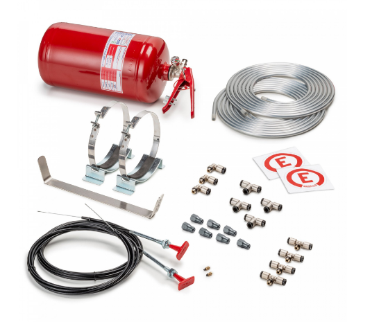 SPARCO 014772MSL Mechanical extinguishing system, FIA 2000, 4.25 l, AFFF, steel Photo-0 