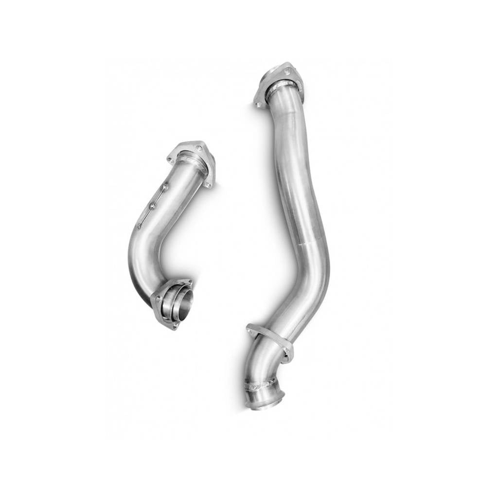 TUBI STYLE 1028712540 FERRARI 328 -308 QV- MONDIAL 3.2 MANIFOLD TO EXHAUST CONNECTING PIPES KIT Photo-0 