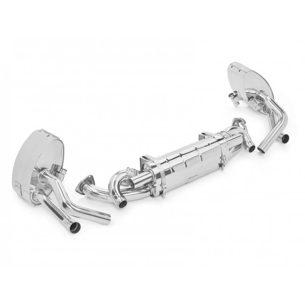TUBI STYLE TSPO991C12.003.A 991.1 CARRERA S SIDE AND CENTRAL MUFFLERS KIT W VALVE Photo-1 