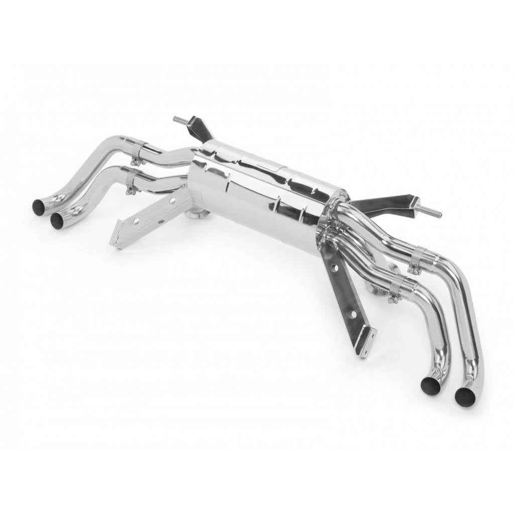 TUBI STYLE TSAUR8C06.000.ANR R8 V8 1^ GEN LOUD EXHAUST NO VALVE Photo-2 
