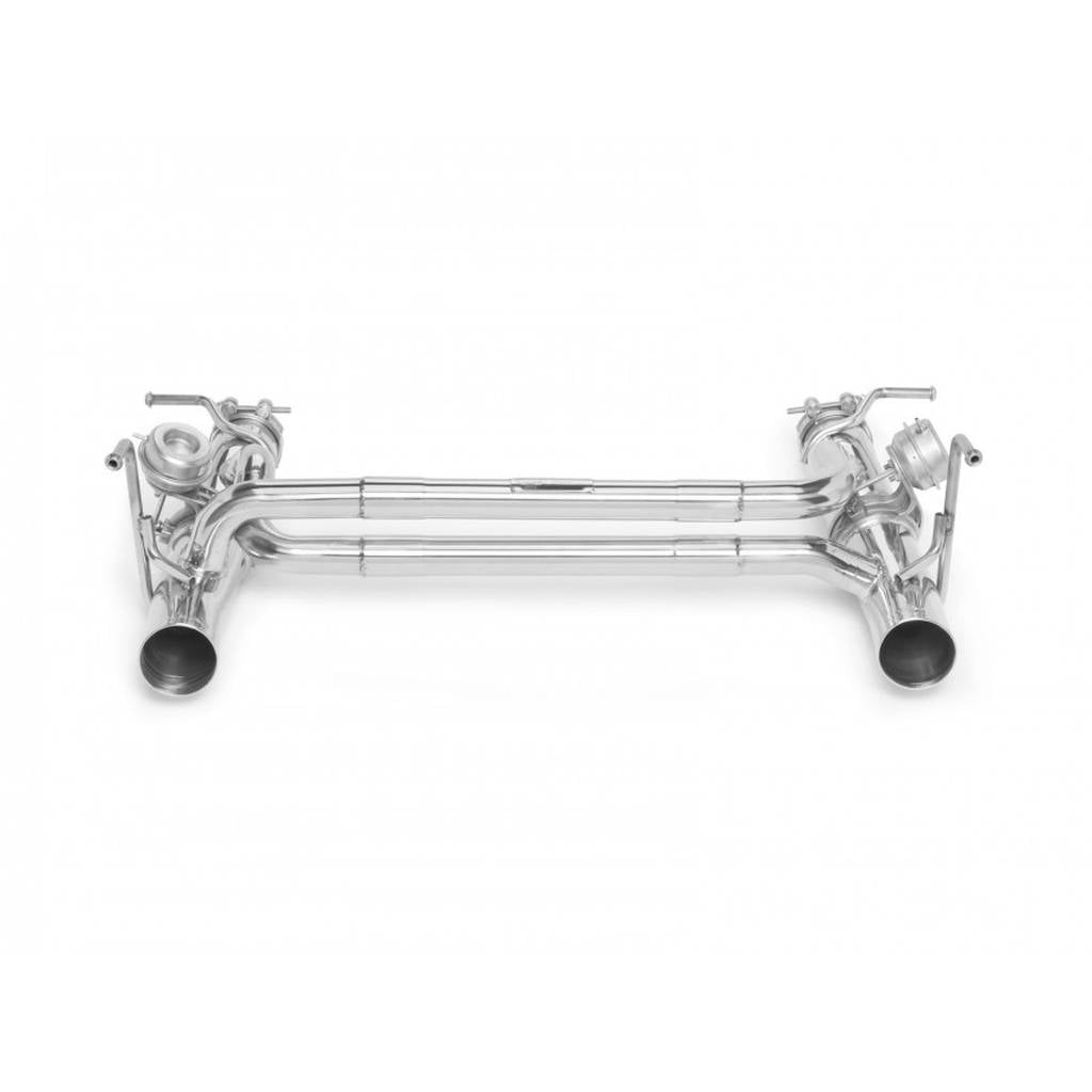TUBI STYLE TSFE488GTBC15.004.AV FERRARI 488 STRAIGHT PIPES EXHAUST w VALVES Photo-0 