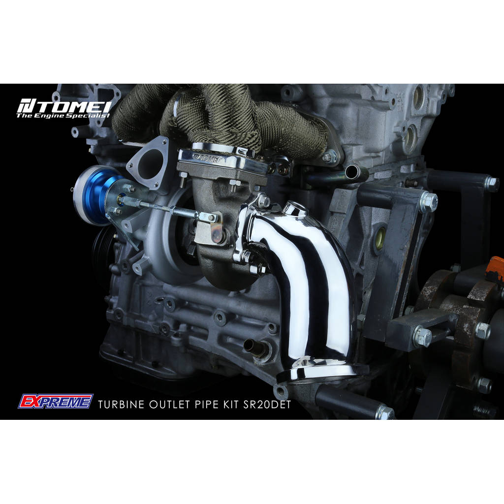 TOMEI TB6020-NS08C TURBINE OUTLET PIPE SR20DET (R)PS13/S14/S15 (423002) Photo-13 
