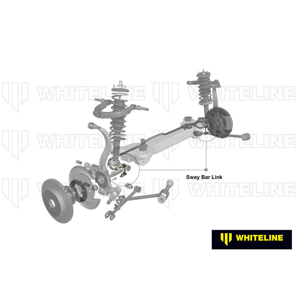 WHITELINE KLC173 Rear Adjustable Sway Bar Link for Nissan GT-R R35 Photo-1 