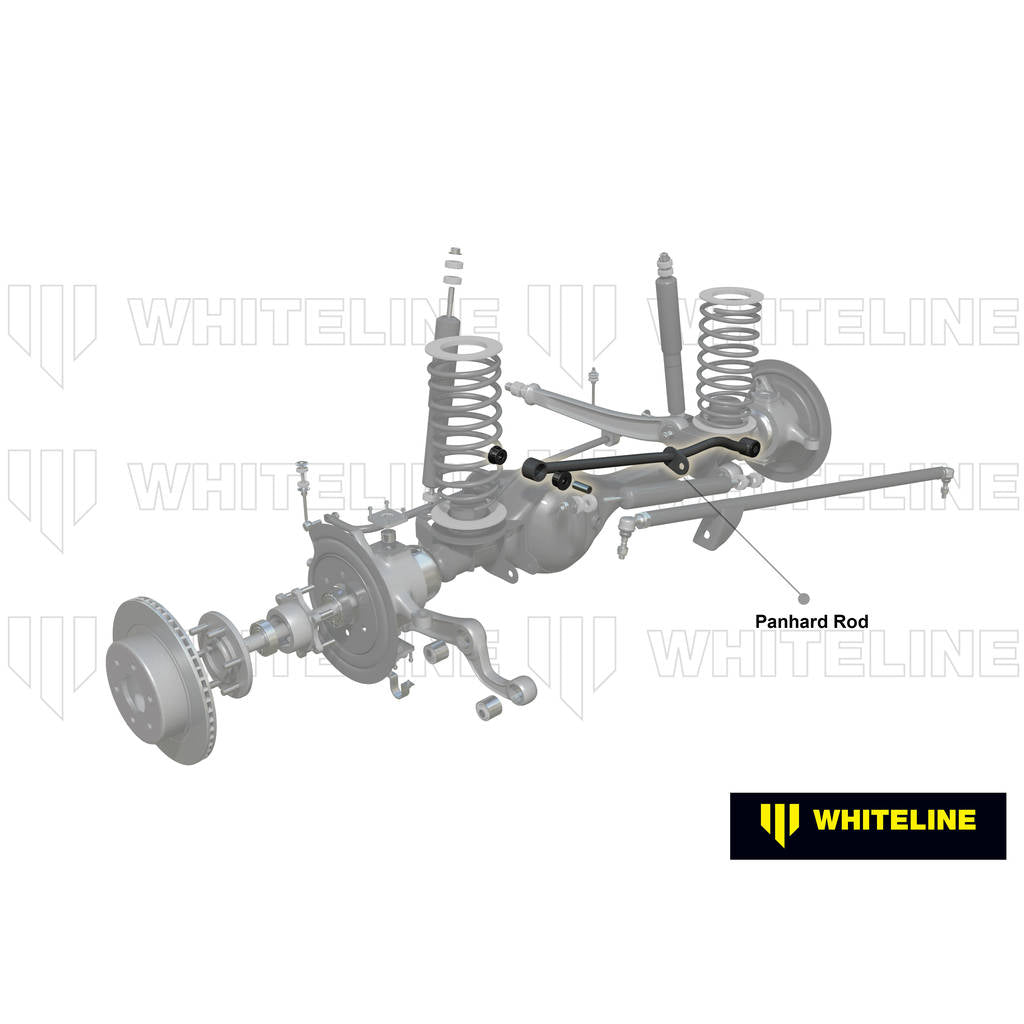 WHITELINE KPR028X Front Adjustable Panhard Rod for Nissan Patrol GU Wagon Photo-1 