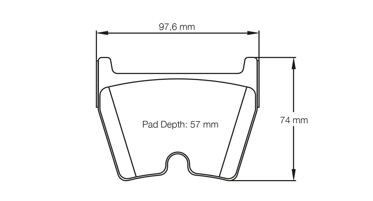 PAGID 2931-RSL29 Front Brake Pads RSL29 for AUDI A2 / S3 / RS4 /R8 / Brembo 07.8544 8 piston (caliper family G) Photo-1 