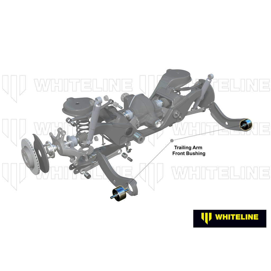 WHITELINE W0504 Trailing Arm Bushing - Front Photo-1 