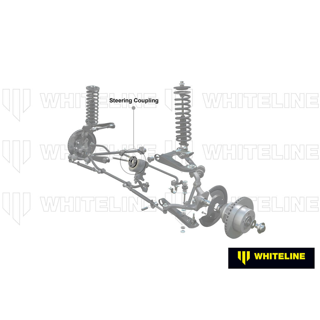 WHITELINE W11163 Front Steering Coupling - Bushing Kit for Ford Capri, Cortina/Escort/Holden Torana Photo-1 