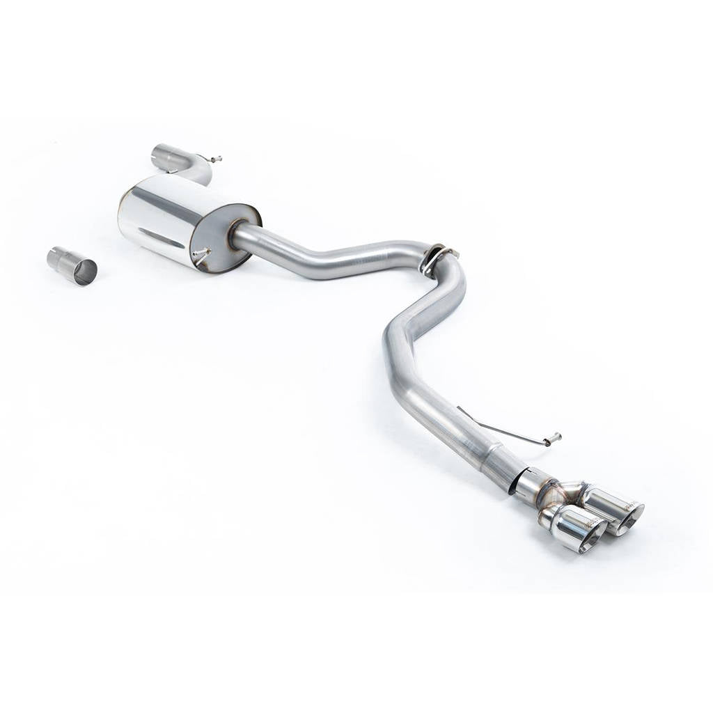 MILLTEK SSXVW293 Cat-back Twin 80mm GT-80 VW Jetta Mk6 GLI 2.0 TSI Photo-0 