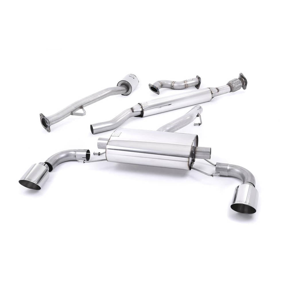 MILLTEK SSXSB032 Primary Cat-back Dual GT115 SCION FR-S 2.0L Photo-0 
