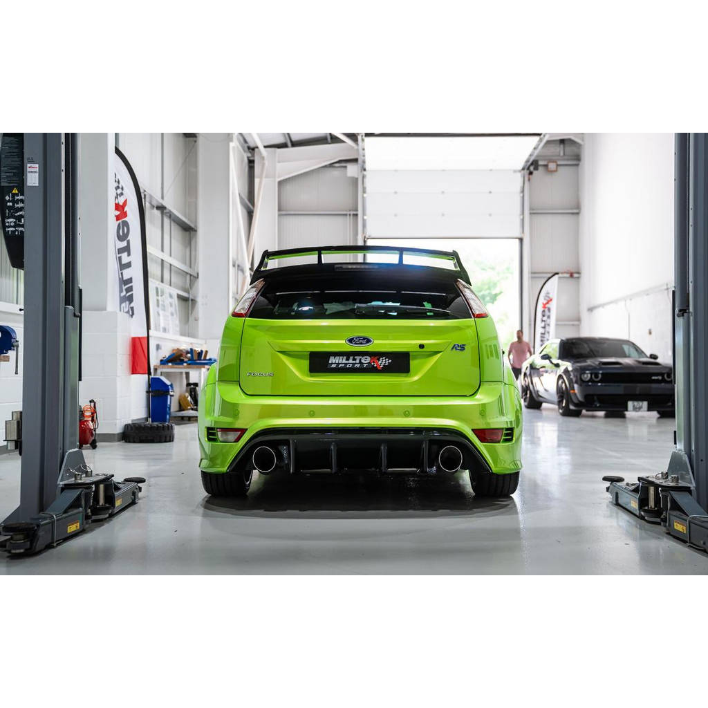 MILLTEK SSXFD088 Turbo-back excluding Hi-Flow Sports Cat Dual DTM FORD Focus MK2 RS 2.5T 305PS Photo-2 