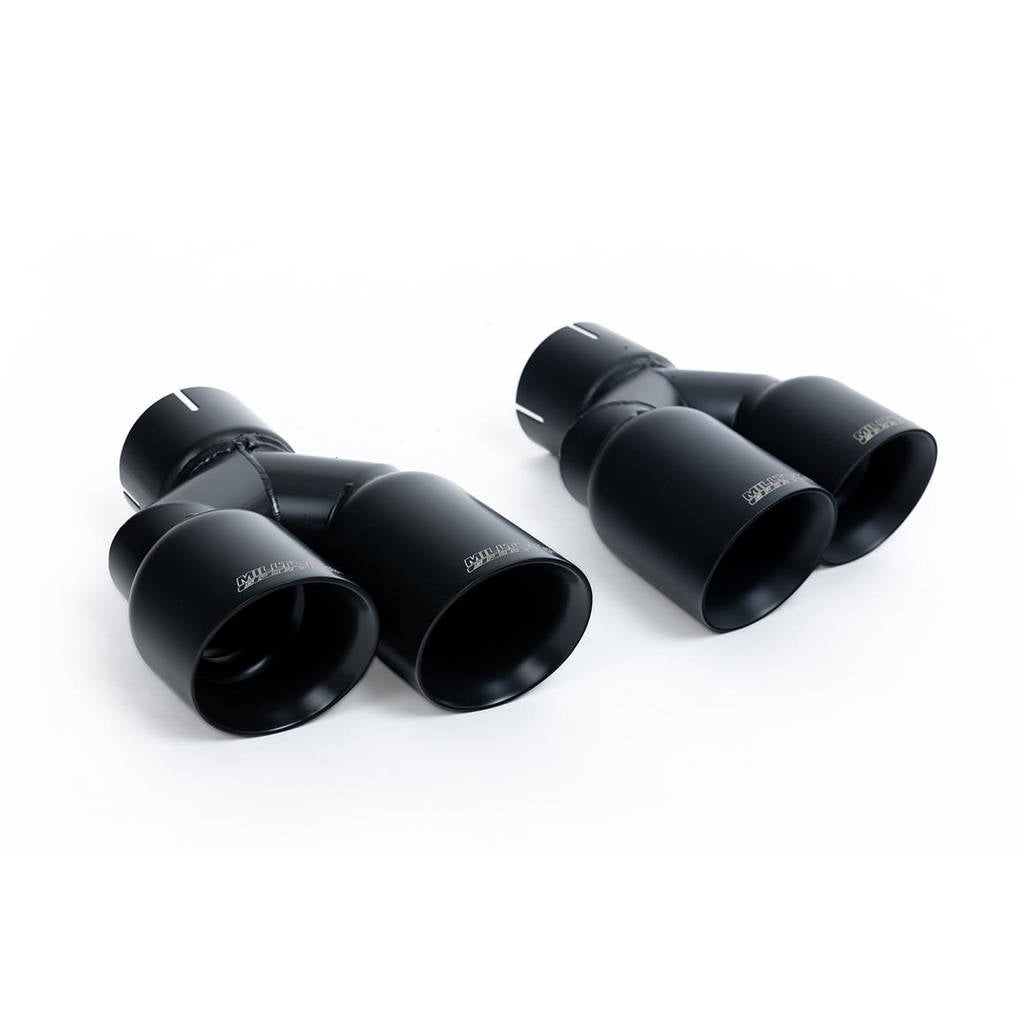 MILLTEK SSXAU556 Cat-back Twin 80mm GT80 ECA AUDI S4 3.0 Supercharged V6 B8 Photo-1 