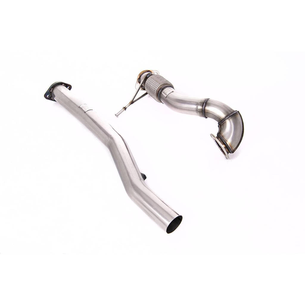 MILLTEK SSXAU432 Large-bore Downpipe and De-cat AUDI TT 180/225 quattro Coupe&Roadster Photo-0 