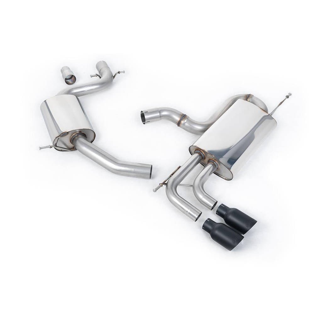 MILLTEK SSXVW331 Cat-back Twin 80mm GT80 VW Golf Mk6 GT 1.4 TSI 160PS Photo-0 