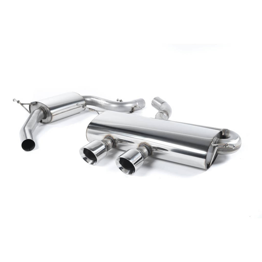 MILLTEK SSXVW169 Cat-back Dual 100mm GT100 VW Golf Mk5 GTi 2.0T FSI Photo-0 