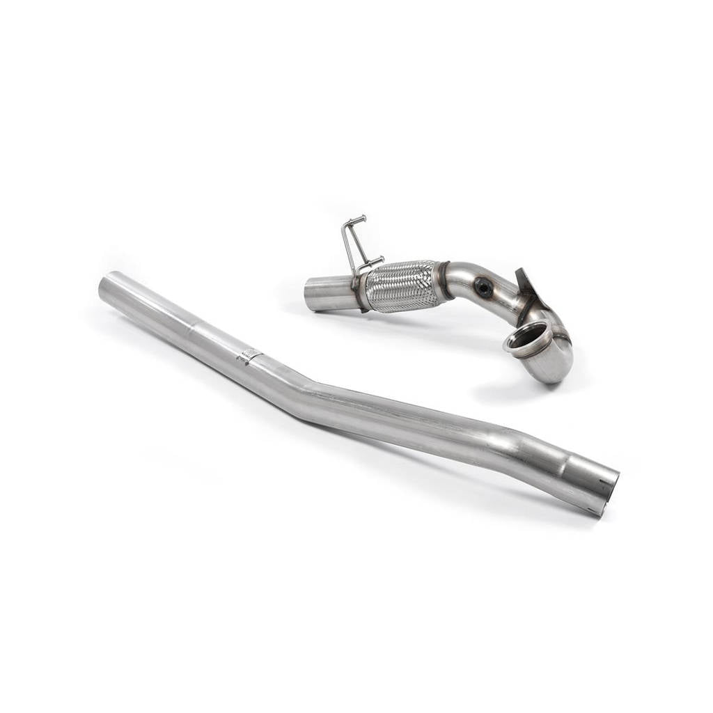 MILLTEK SSXVW264 Large-bore Downpipe and De-cat AUDI A3 2.0 TFSI quattro Sedan 8V (US-only) Photo-0 