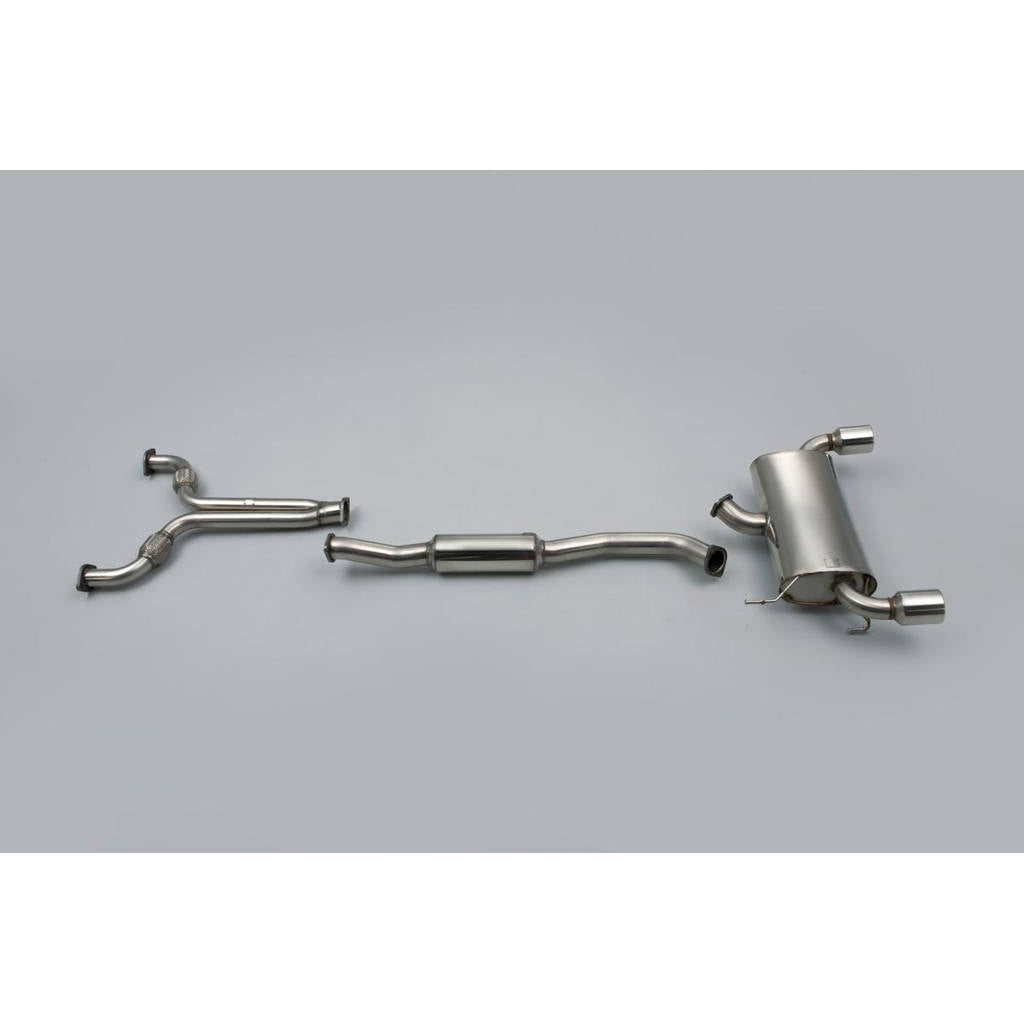 MILLTEK SSXNI001 Cat-back Dual 100mm Meteor NISSAN 350Z 3.5 V6 Photo-1 