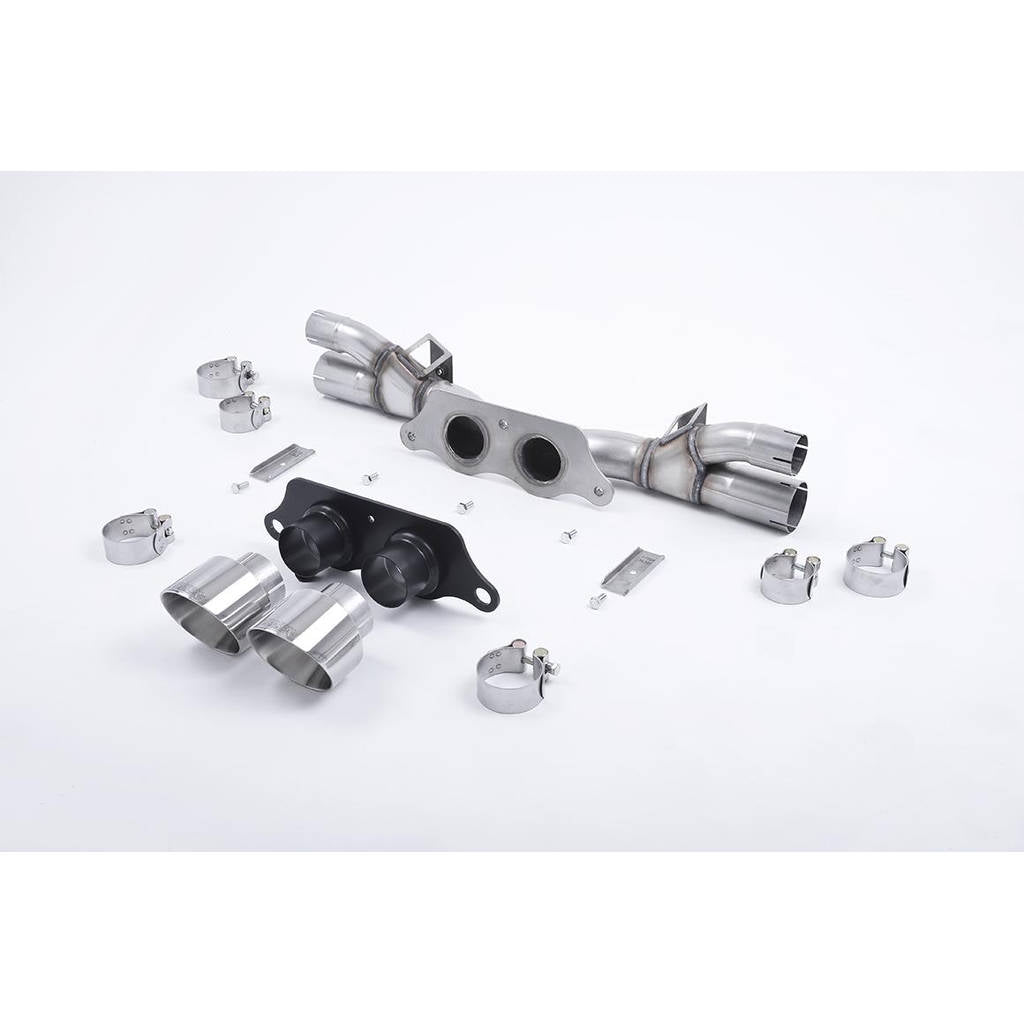 MILLTEK SSXPO126 Cat-back 100mm GT100 PORSCHE 911 991.1 GT3&GT3 RS Photo-0 