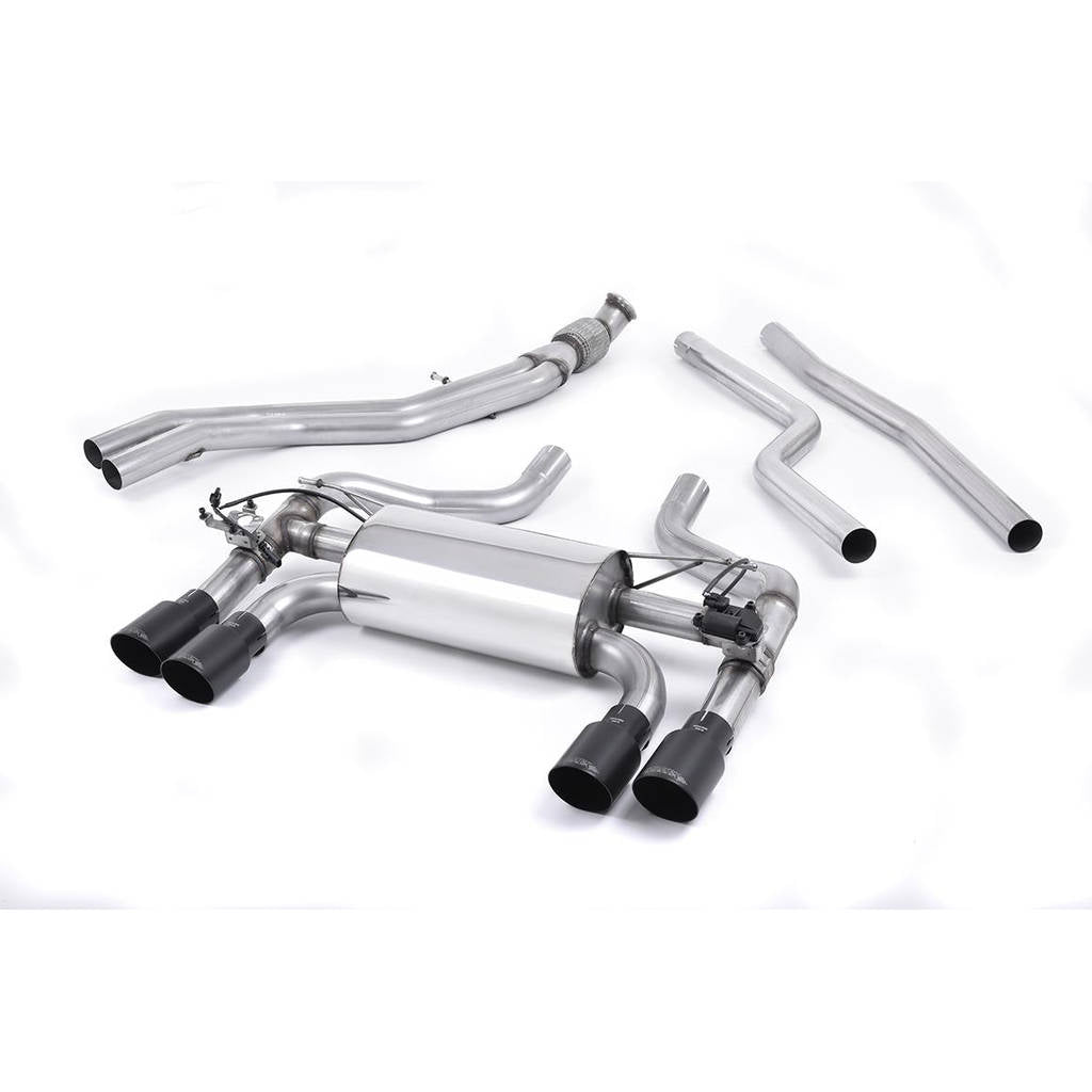 MILLTEK SSXBM1034 Cat-back Quad 90mm GT90 ECA BMW 2 Series F87 M2 Coupé Photo-0 