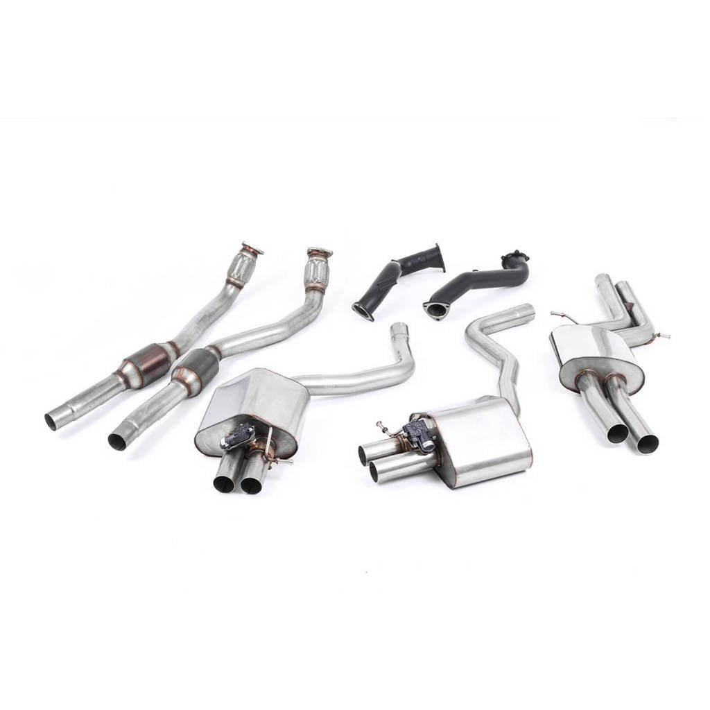 MILLTEK SSXAU596 Full System AUDI RS6 C7 4.0 TFSI biturbo quattro Photo-0 