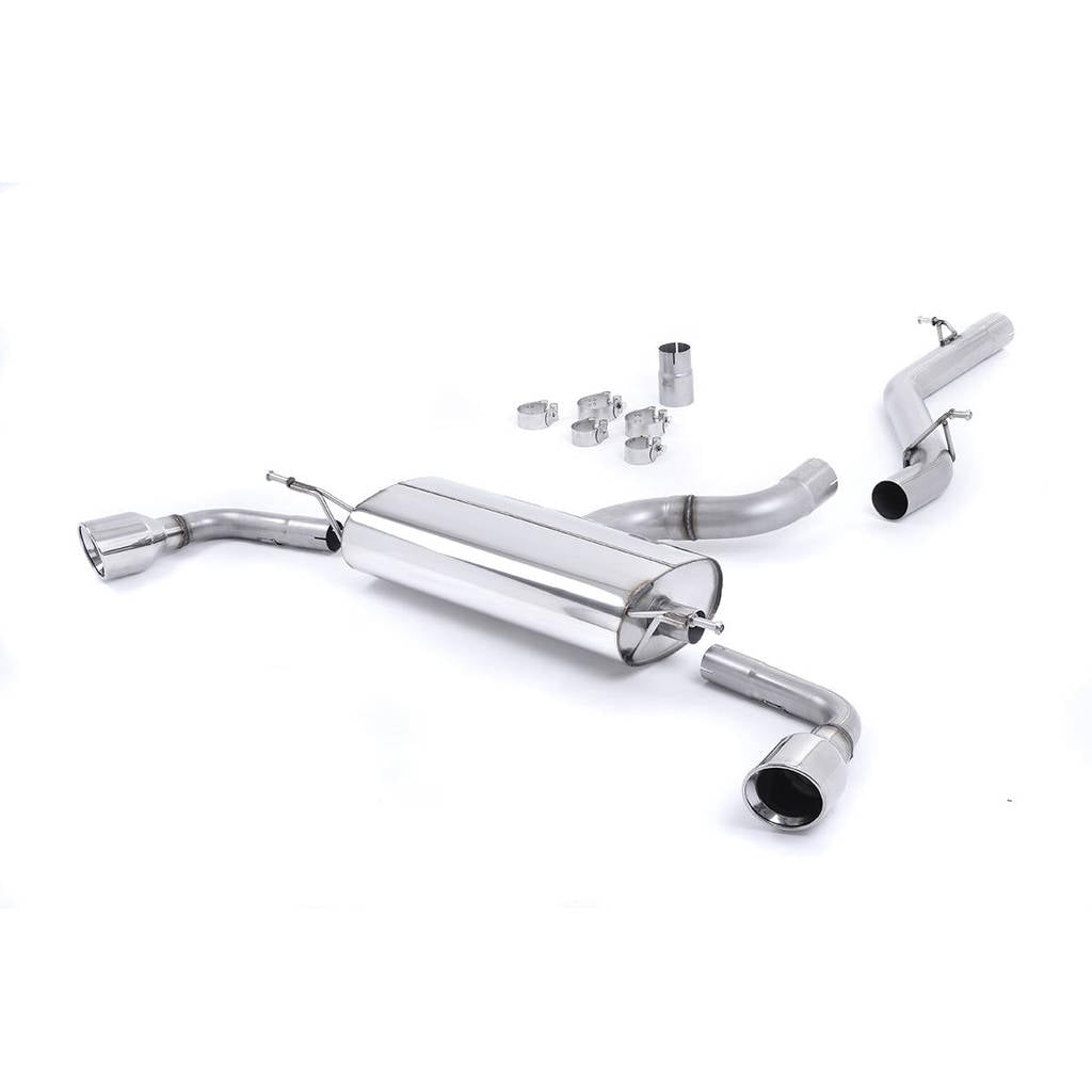 MILLTEK SSXAU258 Cat-back 100mm Jet AUDI TT Mk2 3.2 quattro Photo-0 