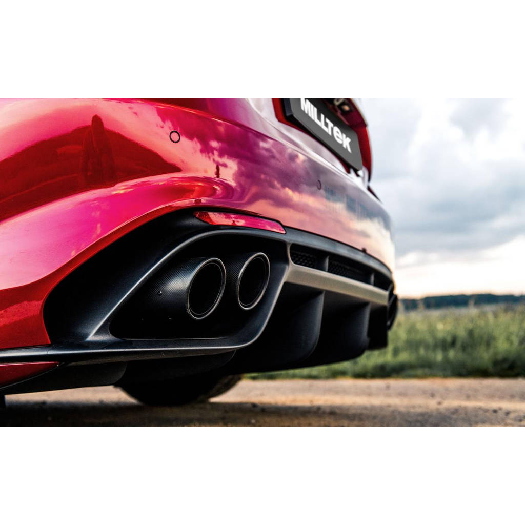 MILLTEK SSXAR010 Cat-back 102 Jet ALFA ROMEO Giulia Quadrifoglio 2.9 V6 Bi-Turbo Photo-2 
