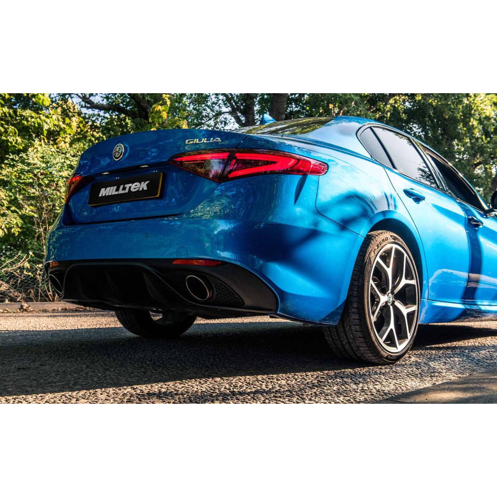 MILLTEK SSXAR17 Cat-back ALFA ROMEO Giulia 2.0T Veloce Photo-1 