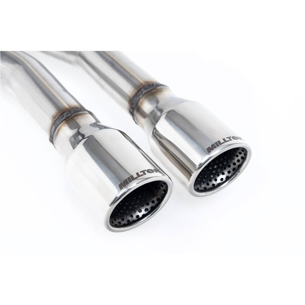 MILLTEK SSXVW032 Cat-back Twin 76.2mm Jet VW Bora 1.8T 2WD Photo-1 
