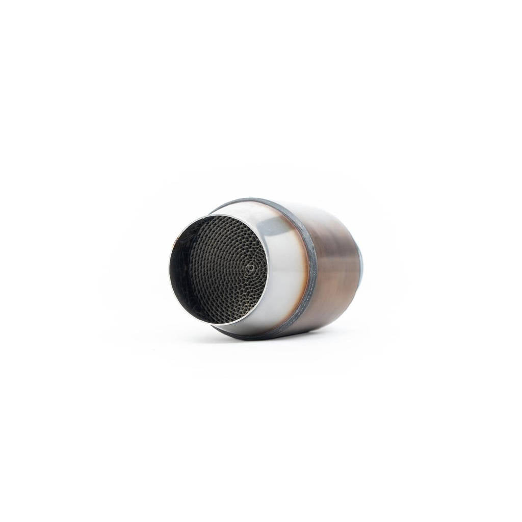 MILLTEK SSXMTK003 Hi-Flow Sports Cat MILLTEK SPORT PRODUCTS Weld In Catalysts with Cones 100CPSI Cats Photo-0 