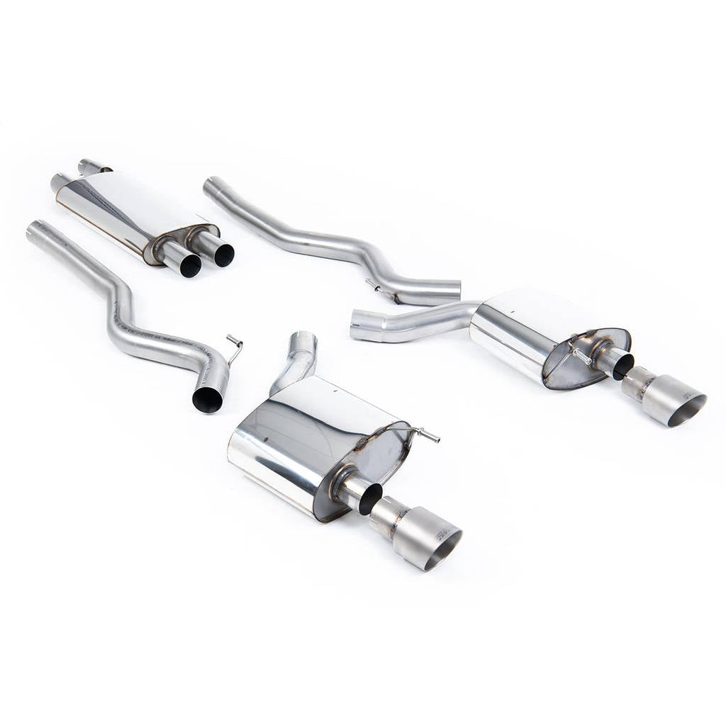 MILLTEK SSXFD224 Cat-back 100mm GT-100 ECA FORD Mustang 2.3 EcoBoost (Fastback) Photo-0 