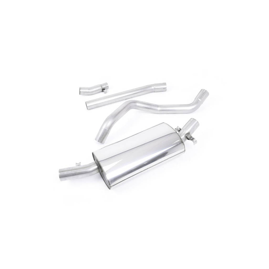 MILLTEK MCXVW208 Downpipe-back Single Skin 60.3mm VW Golf Mk1 GTi Photo-0 