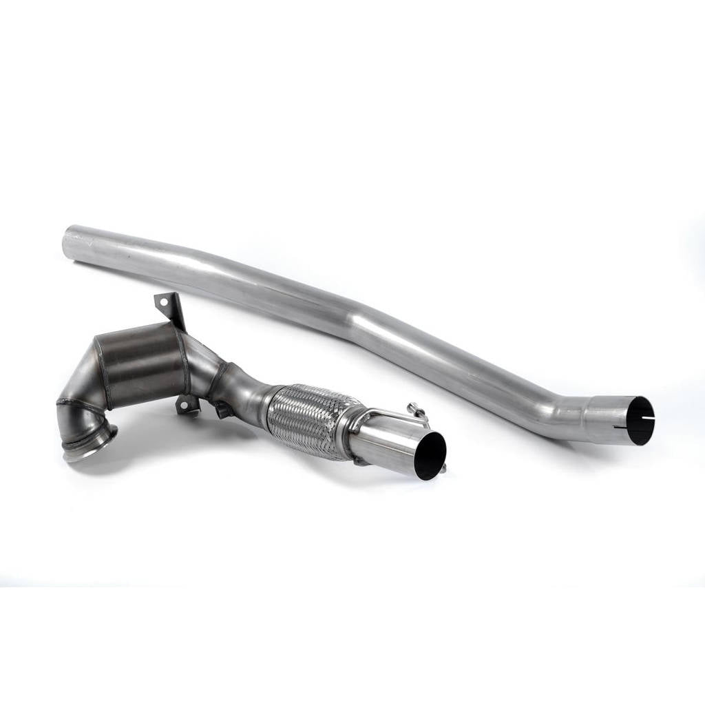 MILLTEK SSXSK018 Large Bore Downpipe and Hi-Flow Sports Cat ECA SEAT Leon ST Cupra 280&290 2.0 TSI Photo-1 