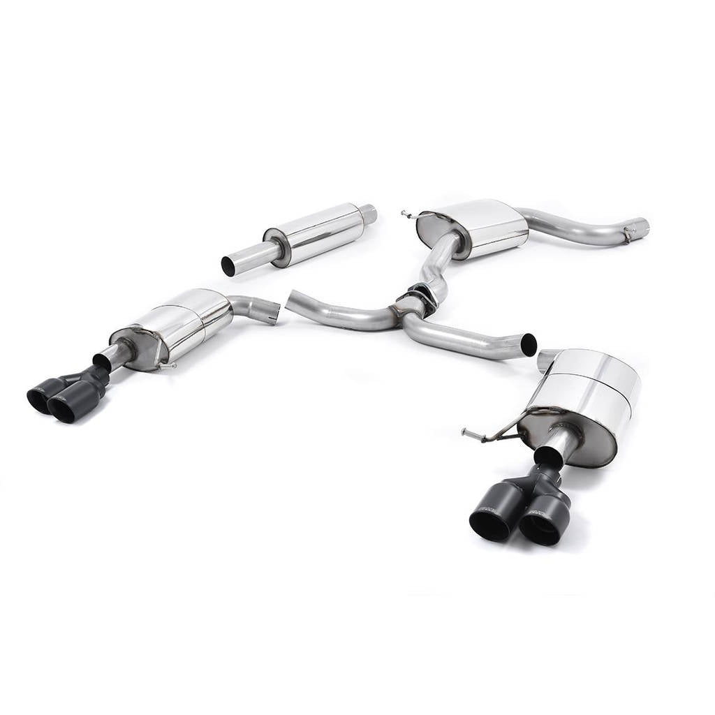 MILLTEK SSXSE171 Cat-back Twin 80mm GT80 ECA SEAT Leon ST Cupra 280&290 2.0 TSI Photo-0 